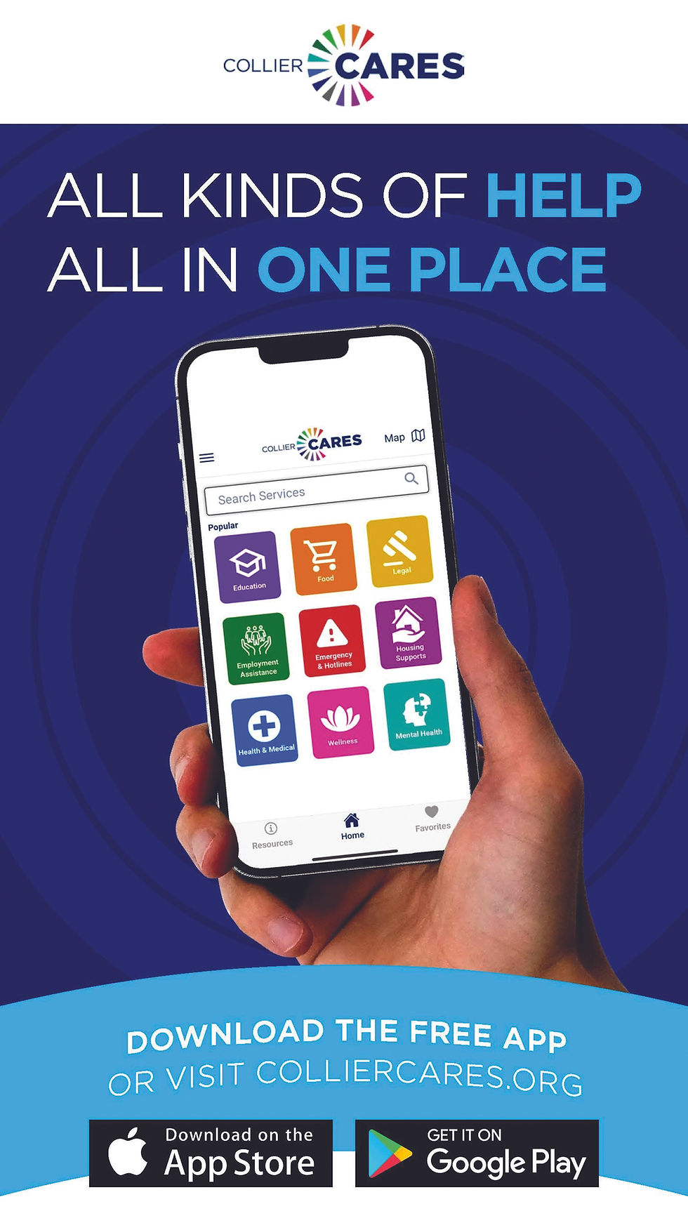 Local Foundations Relaunch Collier CARES Application for Families in Need