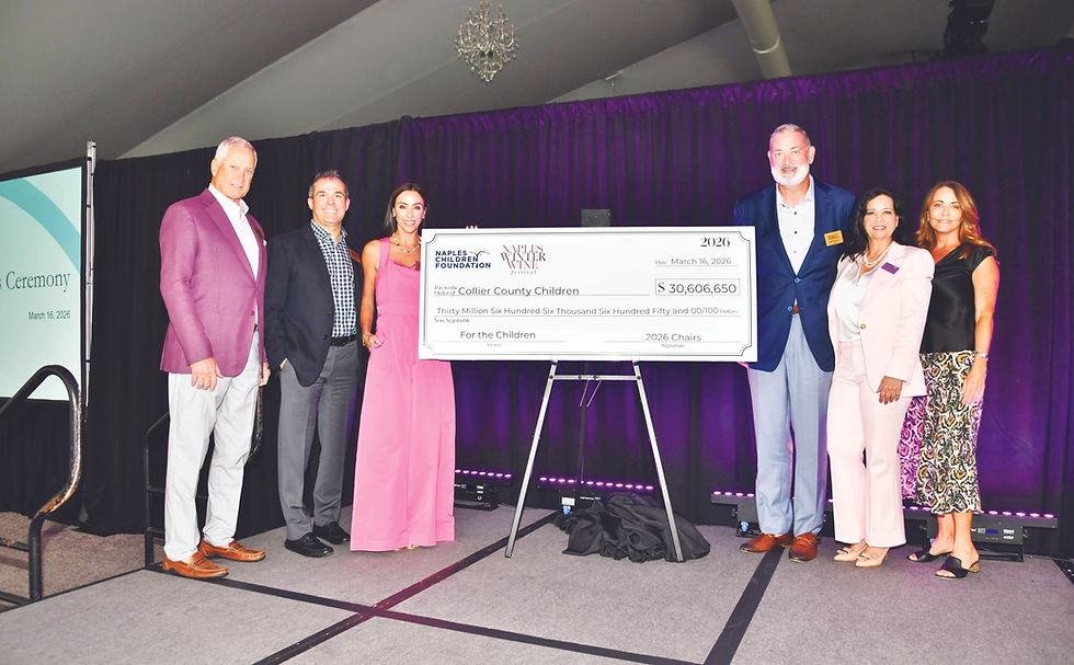 Robert Heidt, Jr., Adam and Ashley Gerry, Bill Beynon, Maria Jimenez-Lara and Sue Bieker