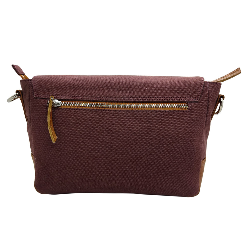 Thumbnail: Unisex Canvas Messenger Bag