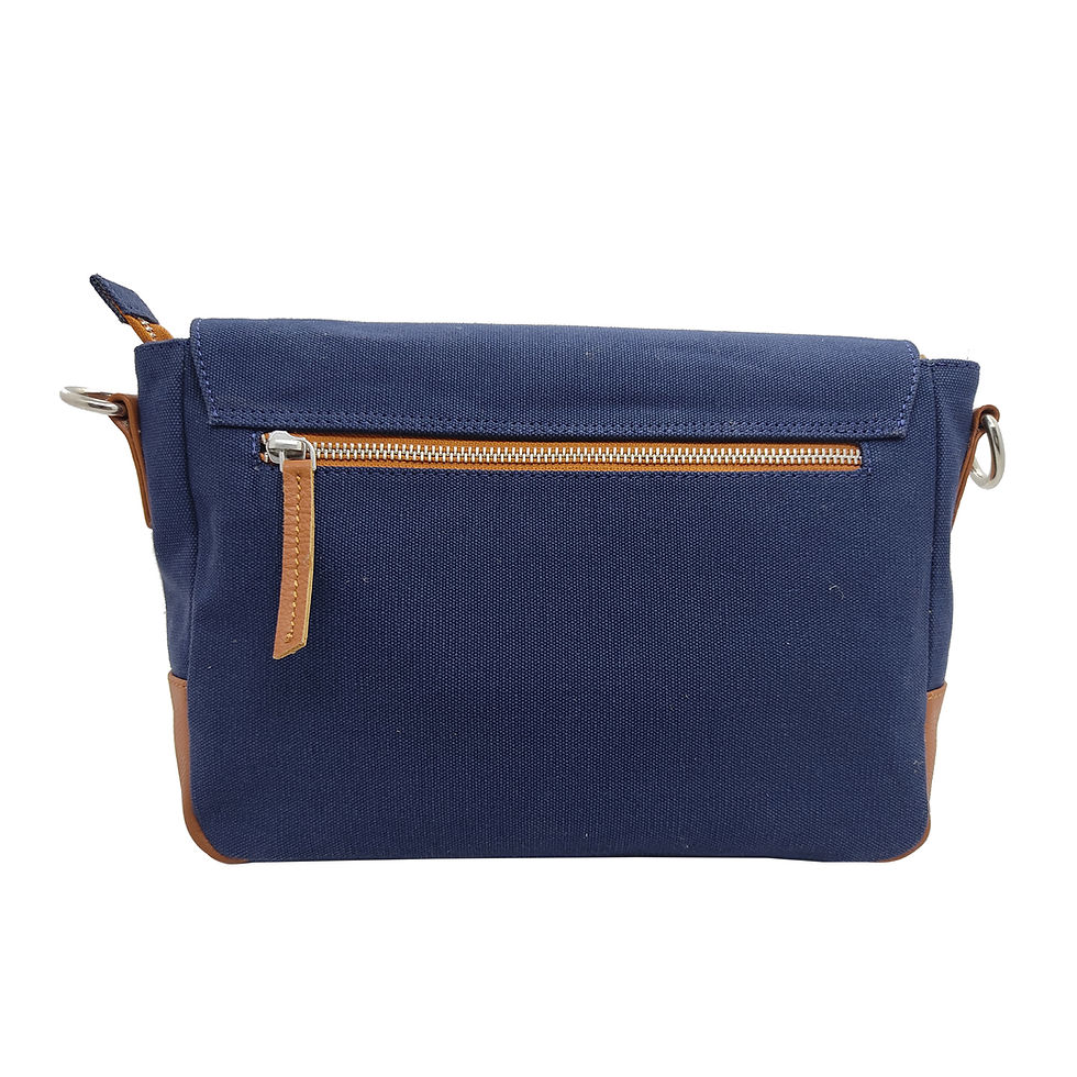 Thumbnail: Unisex Canvas Messenger Bag