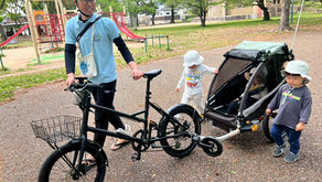 【moimoilokki】自転車トレーラー体験をしました🚴♂️✨