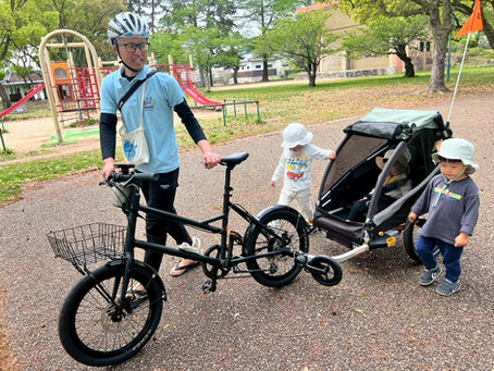 【moimoilokki】自転車トレーラー体験をしました🚴♂️✨