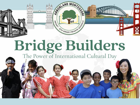 Famous bridges and student pictures