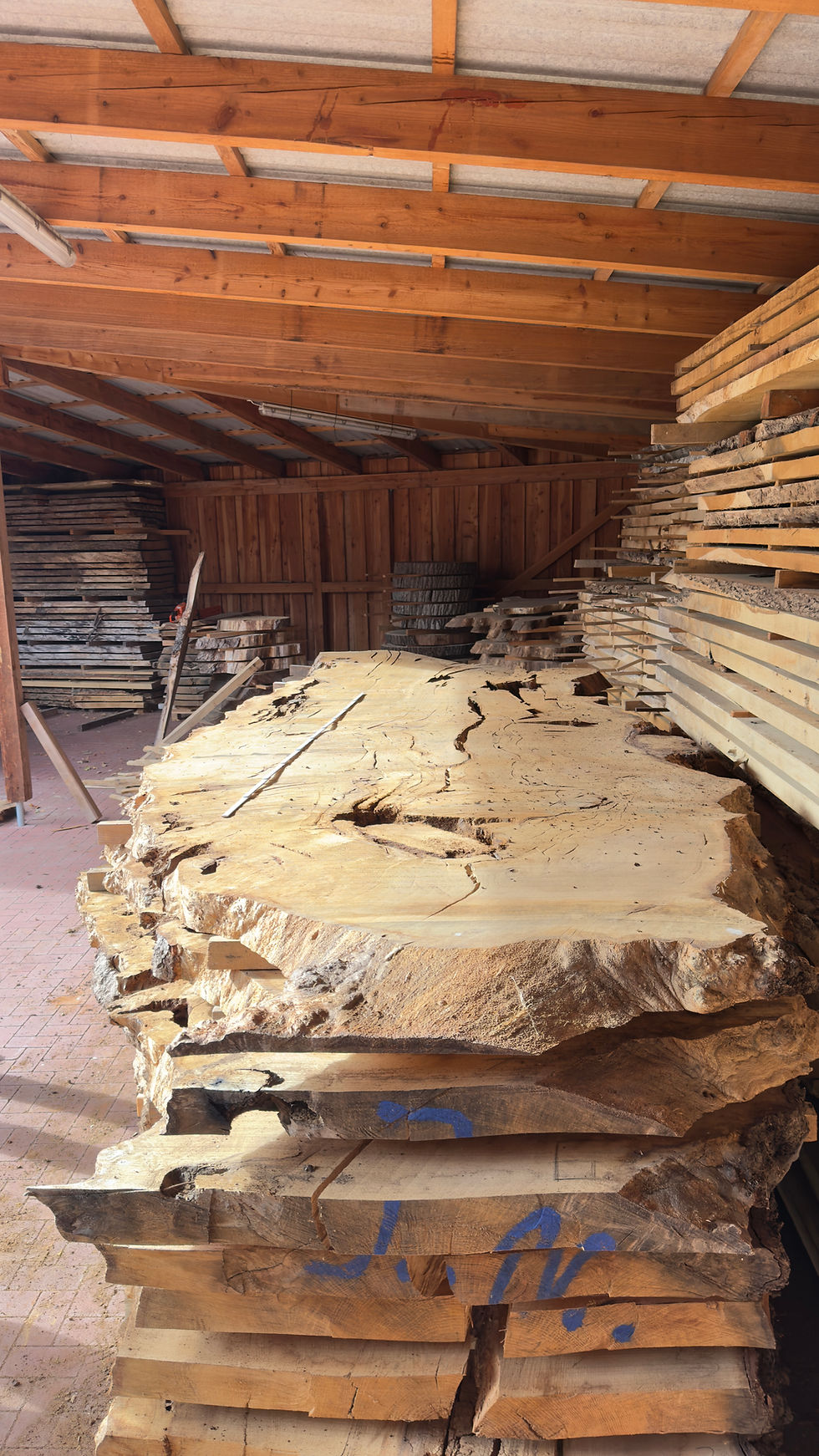 Eiche Massivholz-Bohle - Wolfsburg 8