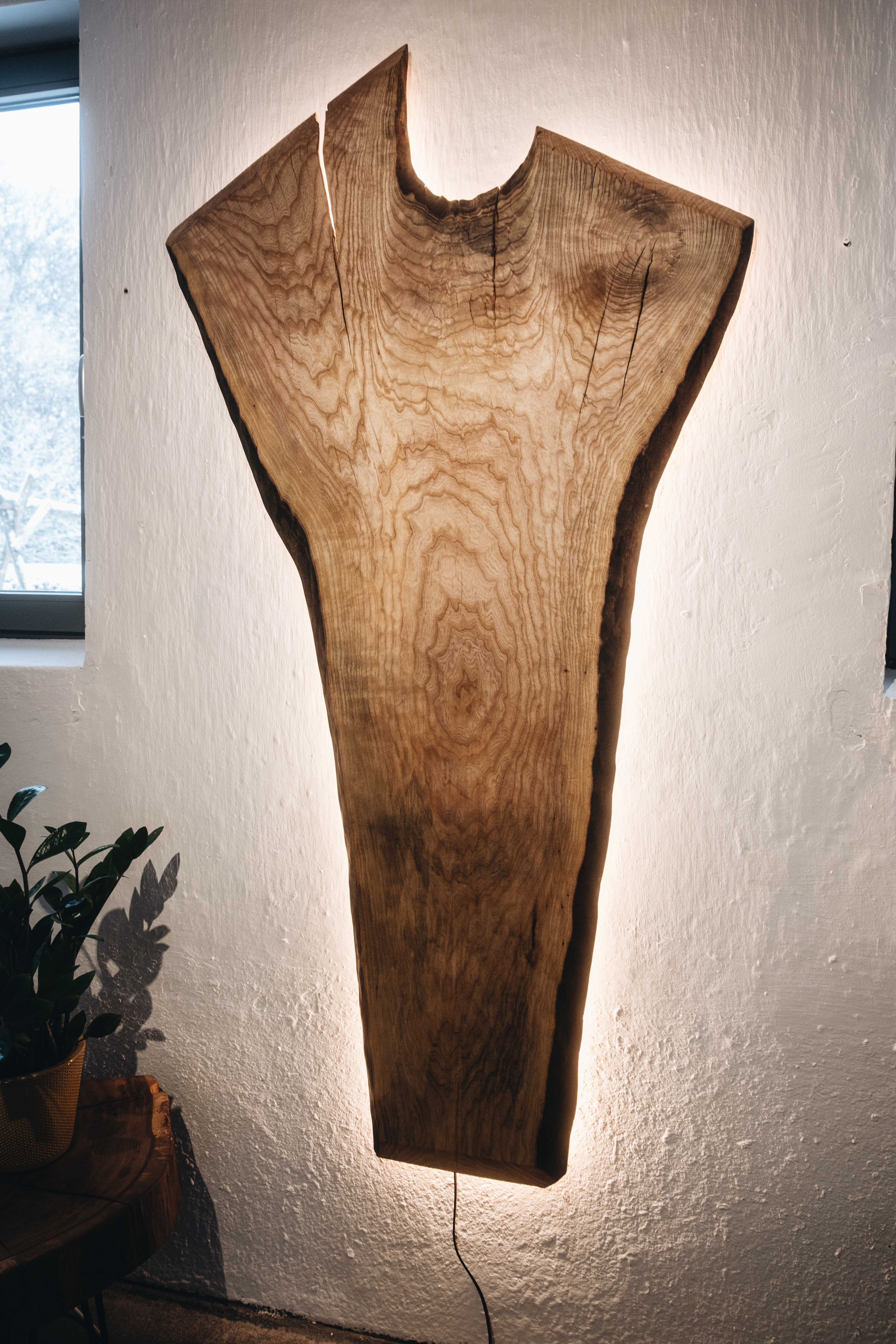 Wandbild Esche - November