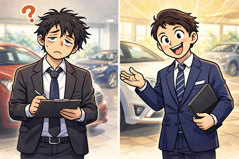 整ってない人と整っている人