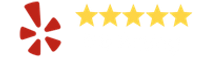Yelp 4.9 Star Business Rating Icon