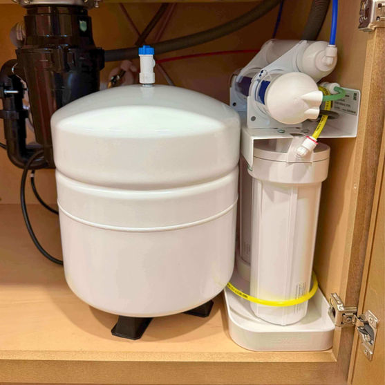 Ultima VII 5 Stage High Efficiency Reverse Osmosis System Installation