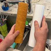 Old versus new reverse osmosis filter.jpg