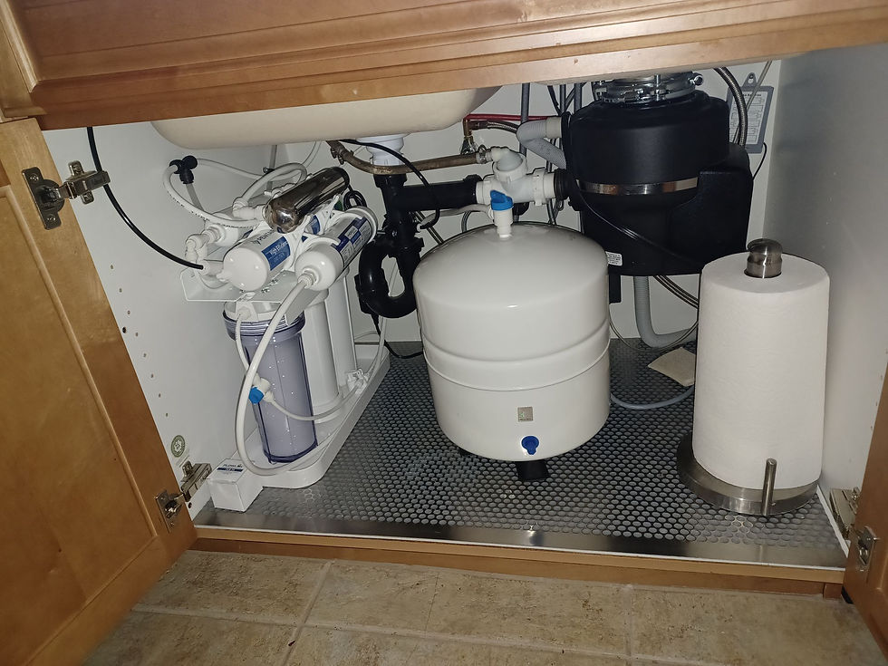 Pro Series 7 Stage Reverse Osmosis System Installation