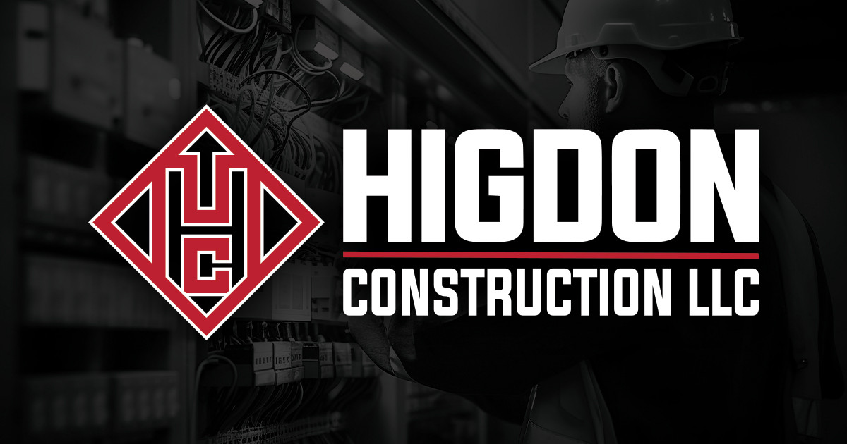 Screenshot of Higdon Construction website