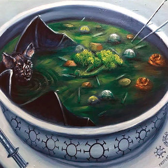 Bat Soup (oil on canvas 50 cm x 40cm) painted with Ursula Webber.jpg