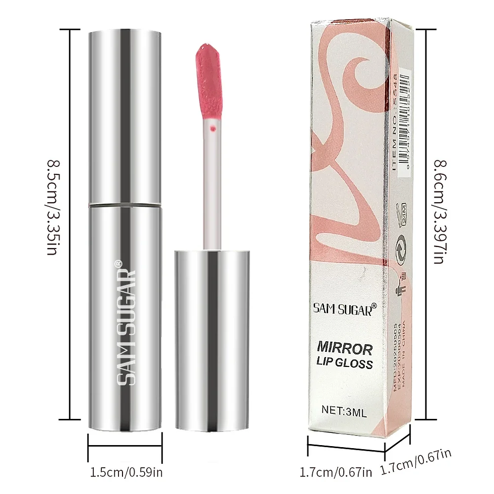 Thumbnail: High Shine Lip Gloss Waterproof Smudge Proof Extended Wear Hydrating Raspberry F