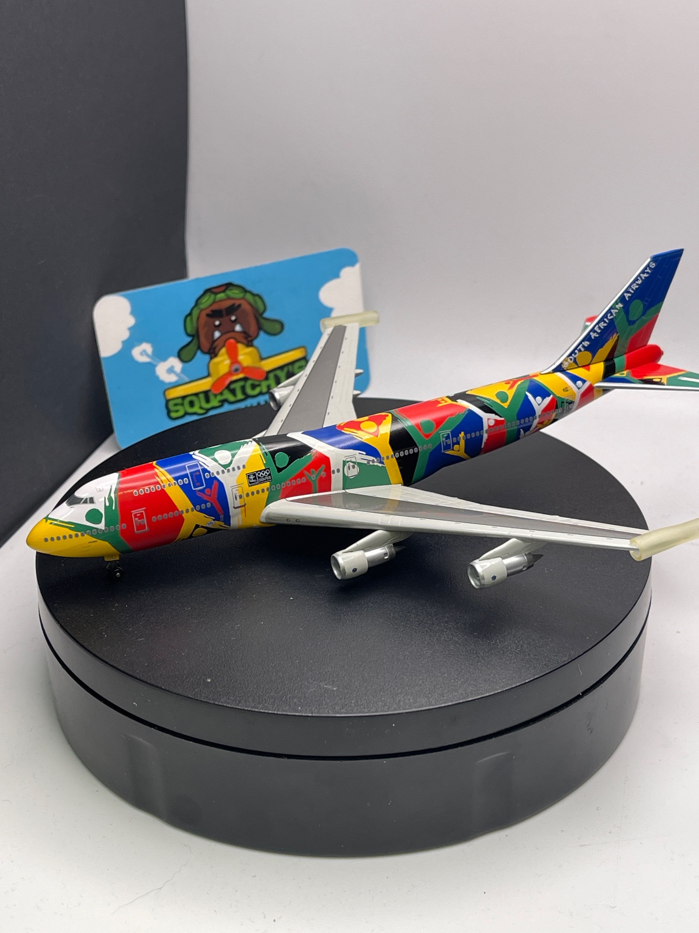 South African Airways 747-300 (55400)