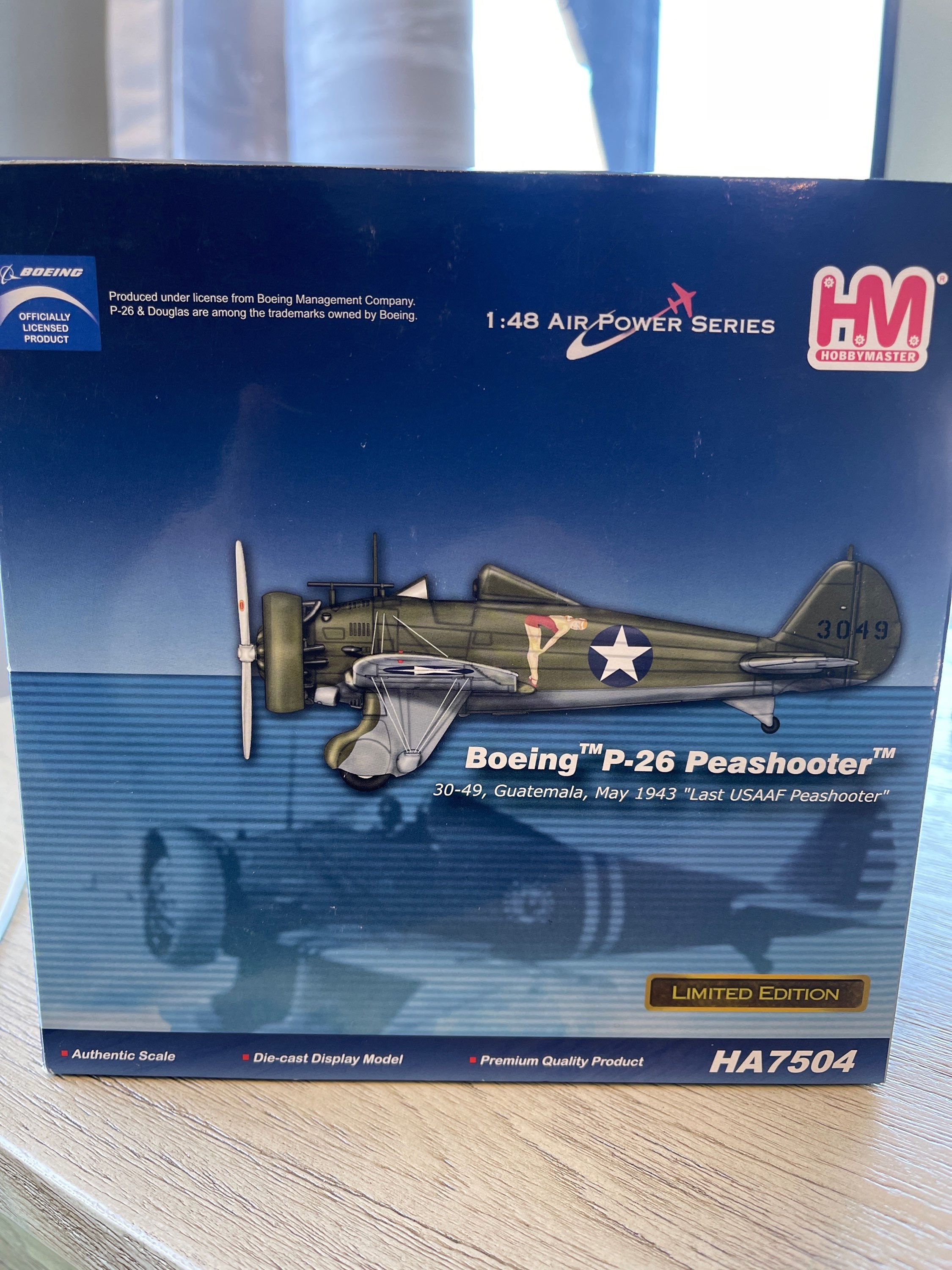 USAAF P-26 Peashooter
