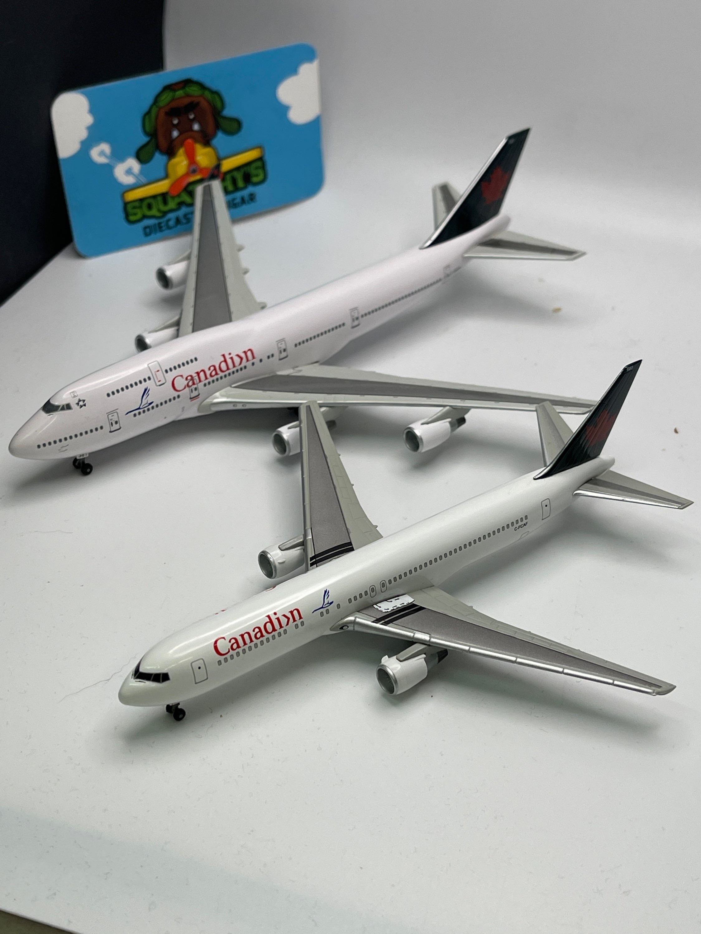 Canadian 747-400 & 767-300