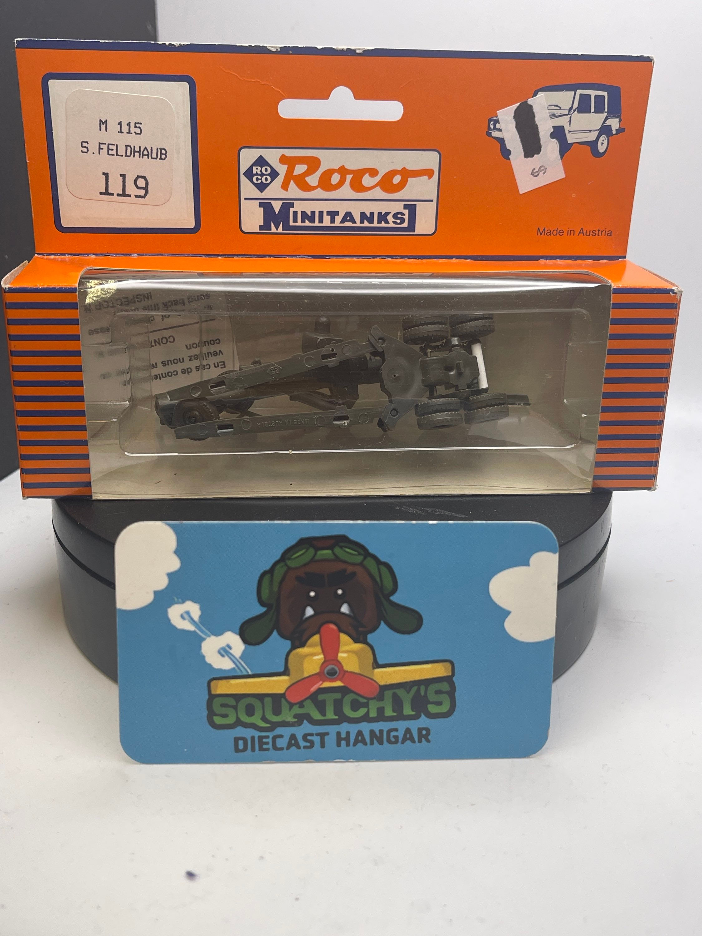 Roco MiniTank M115 8” Howitzer (119)