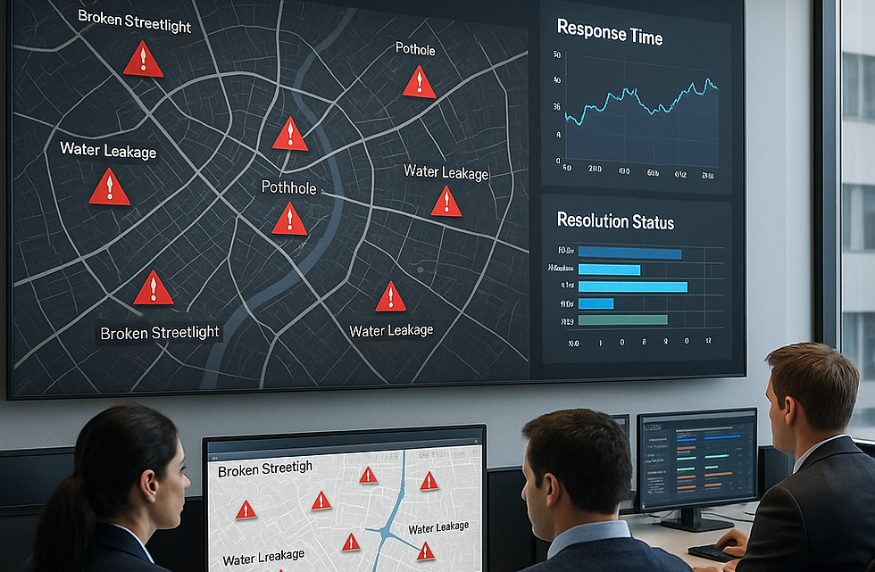 Saha Şikayetlerinin Harita Üzerinde Gösterimi