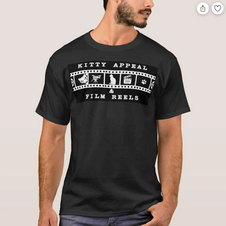 black t-shirt with KA&FR foundation logo