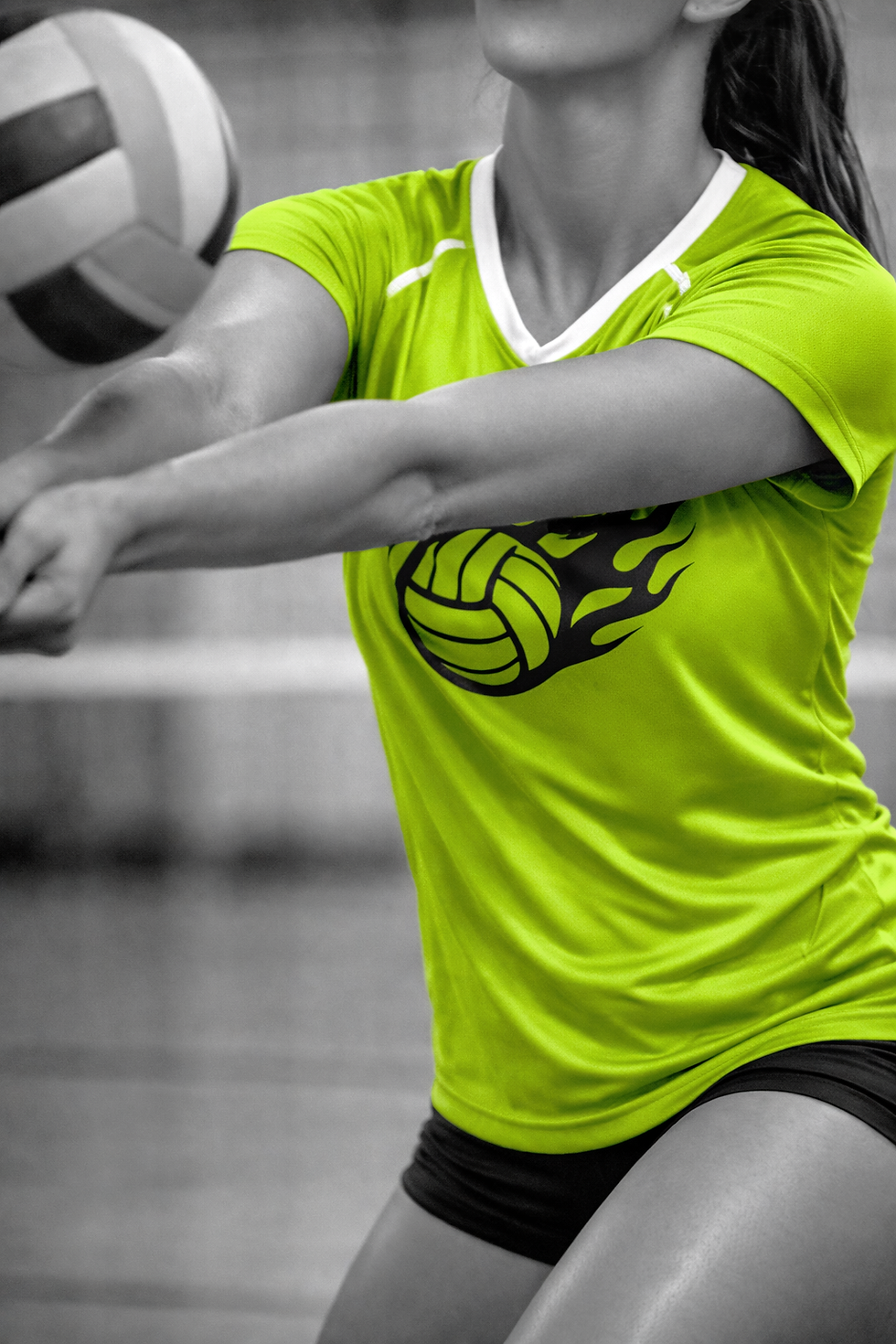 Custom athletic team jersey with logo design on performance apparel