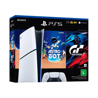 Console Sony PlayStation 5 Slim, Edição Digital, SSD 1TB, Controle Sem Fio DualSense + 2 Jogos Digitais(Kabum)R$3.273,52