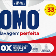 Omo Sabão em Pó Lavagem Perfeita 2,2kg(Amazon)R$22,79 