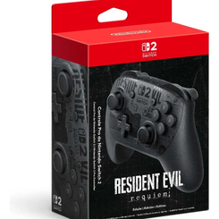 Controle Para Switch 2 Pro Resident Evil Requiem Nintendo Preto(Mercado Livre)R$639 (10X Sem Juros)