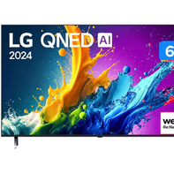 Smart TV 65" 4K QNED LG 65QNED80TSA WebOS 24 Processador α5 Ger7 Wi-Fi Bluetooth com Alexa e Chromecast 3 HDMI 2 USB(Aliexpress)(Magalu Store)R$2995(12X Sem Juros)🇧🇷Produto no Brasil