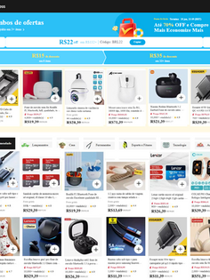 OFERTAS DE COMBO ALIEXPRESS - Compre 3 itens Choice ou mais da Página de Promoções e Ganhe Frete Grátis(R$15 de desc em 6 itens/R$35 de desc em 10 itens)