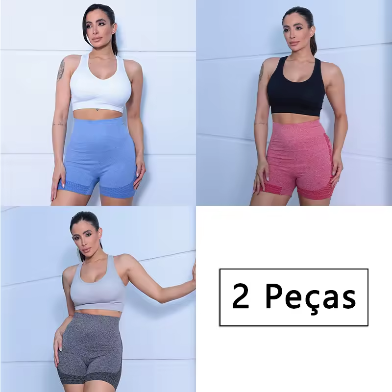 Short Esportivo feminino academia(AliExpress)R$16,28-R$8,14cada  🇧🇷Produto no Brasil