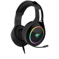 Havit HV-H2232d Headset Gamer, Iluminação RGB,com Microfone,Falante de 50mm,Conector 3.5mm(Amazon)R$72,90
