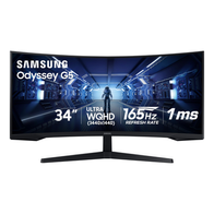 Monitor Gamer Curvo Samsung Odyssey 34 G5 3440x1440 165Hz 1ms Ultrawide Preto(Mercado Livre)R$1.529