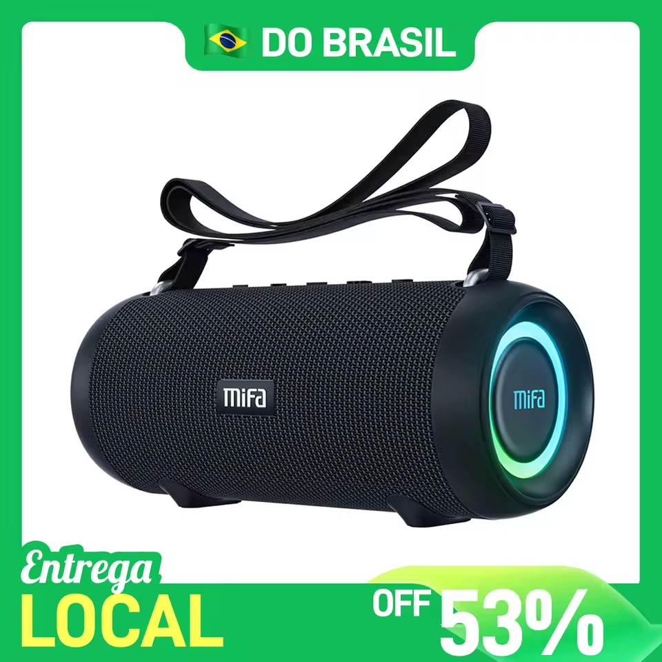 Mifa A90 Speaker 60w Preto(AliExpress)Preto-R$263,09🇧🇷Produto no Brasil