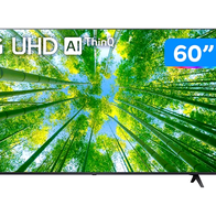 Smart TV 60” 4K LED LG 60UQ8050 AI Processor(AliExpress)(Magalu Store) Esgotado