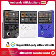 Anbernic RG40XX V Console Portátil Retrô Tela 4.0 ips sistema de 64 bits suporta 5g wifi bluetooth hd-out(AliExpress)R$395(imposto incluso)