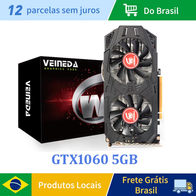 Veineda GTX 1060 5GB Placa de Vídeo(AliExpress)R$796,60🇧🇷Produto no Brasil/