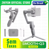 Zhiyun SMOOTH Q3 Gimbal Estabilizador com 3 Eixos para Smartphones(AliExpress)R$368(12X Sem Juros)🇧🇷Produto no Brasil