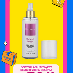 Body Splash My Sweet Delight Barbours Beauty 200ml Fragrância Fresca Corporal Colônia(Magazine Luiza)R$30 no pix(pelo app)