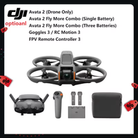 DJI Avata 2 Drone 4K/60fps, Óculos FPV, Controle RC Motion(AliExpress)Avata 2 (No RC)-R$3.349,83//Avata 2 Combo 3 bat-R$6.722,56