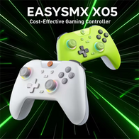 EasySMX X05 Gamepad Sem Fio Bluetooth RGB com Efeito Hall para PC/Celular/Switch/Steam Gamer(AliExpress)R$67,79(imposto incluso)
