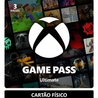 Xbox Game Pass Ultimate Assinatura 3 Meses(físico)(Mercado Livre)R$166,49/02pçs-R$332,98