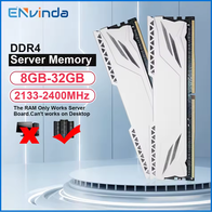 ENVINDA Memória Ram DDR4 para Servidor, Compátivel com Placa Mãe X99(AliExpress)8GB 2133MHZ-R$200,84(imposto incluso)