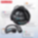 ERAZER X8 AI Tradutor Fones de ouvido para jogos Bluetooth 5.4 Baixa latência HD Chamad à prova d'água(AliExpress)03pçs Black-R$92,14/R$30,71 cada(imposto incluso)