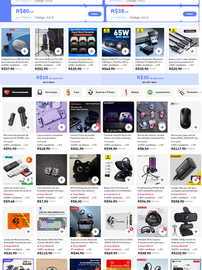 OFERTAS DE COMBO ALIEXPRESS - Compre 3 itens Choice ou mais da Página de Promoções e Ganhe Frete Grátis(R$10 de desc em 6 itens/R$30 de desc em 10 itens) OS CUPONS SÃO VÁLIDOS NO COMBO