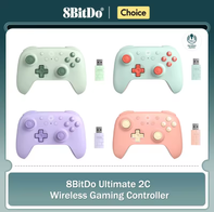 8BitDo Ultimate 2C Gamepad Sem Fio,Efeito Hall para PC,Raspberry Pi,Android,2.4G(AliExpress)R$111,21 p(imposto incluso)