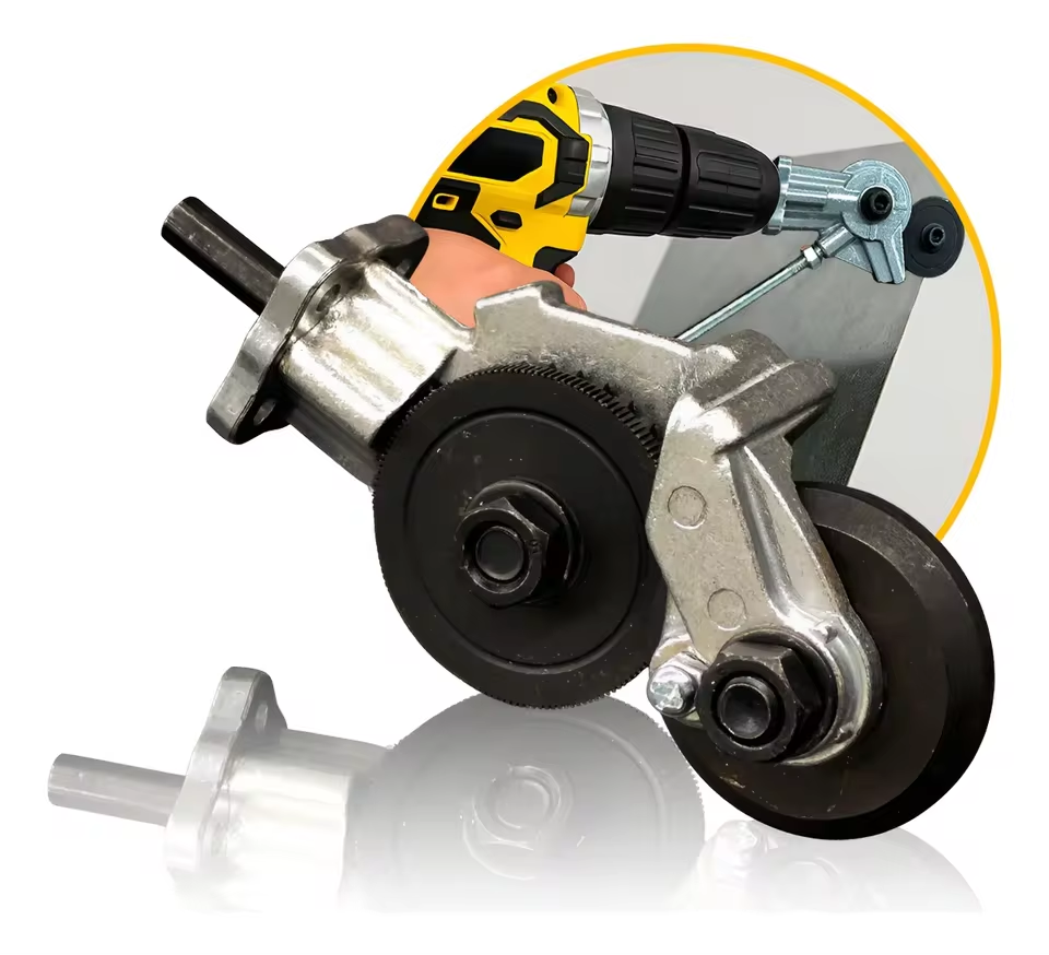 Extensor Furadeira Cortador Chapa Adaptador 1/4" Para Corte De Metal Chapa Serra(AliExpress)R$25,24🇧🇷Produto no Brasil