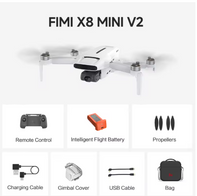 Xiaomi FIMI X8 Mini V2 Drone com GPS, Câmera 4K, Gimbal de 3 eixos, 9km(AliExpress)R$1.612(imposto incluso)