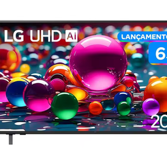 Smart TV 65 LG 4K Ultra HD 65UA8550PSA webOS 25 AI Processor 4K Gen8 com Alexa 3 HDMI(AliExpress)(Magalu Store)RR$3.360,39(12X Sem juros)
