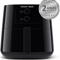 Fritadeira Airfryer Série 3000, Philips Walita, com 6.2L de capacidade, Preta, 2000W - HD9206/90(Amazon)R$255,84 