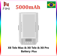 Bateria Plus 5000mAh para Xiaomi FIMI X8 Tele & X8 Pro(AliExpress)R$426,88//Kit 2 baterias-R$864,28(imposto incluso)